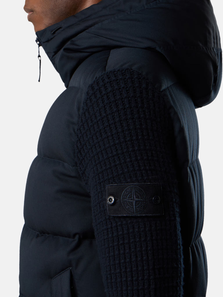 Doudoune déperlante à capuche